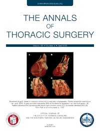 The Annals of Thoracic Surgery