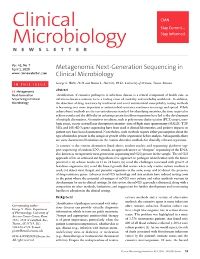 Clinical Microbiology Newsletter