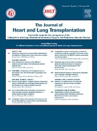 The Journal of Heart and Lung Transplantation
