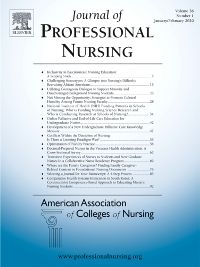 Journal of Professional Nursing