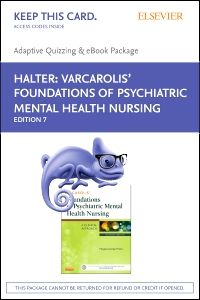 Varcarolis' Foundations of Psychiatric Mental Health Nursing - E-Book on VitalSource and Elsevier Adaptive Quizzing Package