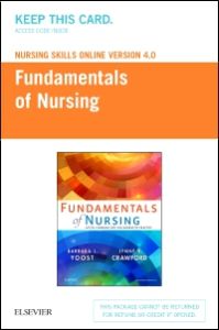 Nursing Skills Online Version 4.0 for Fundamentals of Nursing (Access Card)