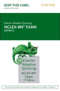 Elsevier Adaptive Quizzing for the NCLEX-RN Exam (36-Month) (Access Card)