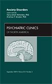 Anxiety Disorders, An Issue of Psychiatric Clinics