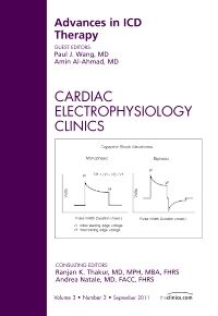 Advances in ICD Therapy, An Issue of Cardiac Electrophysiology Clinics