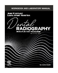 Workbook and Laboratory Manual for Dental Radiography