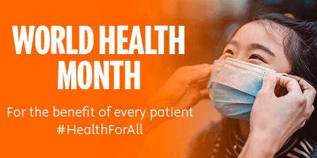 World Health Day. For the benefit of every patient - #HealthForAll